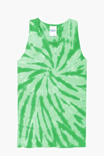 Port & Co Tie-Dye Tank Top — view 2