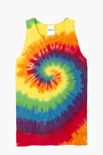Port & Co Tie-Dye Tank Top — view 5