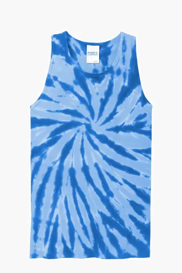 Port & Co Tie-Dye Tank Top — view 6