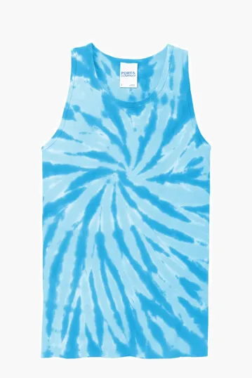 Port & Co Tie-Dye Tank Top — view 7