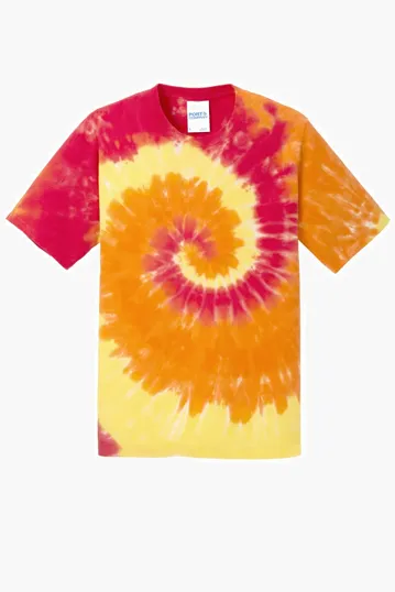 Port & Co Youth Tie-Dye Tee — view 3