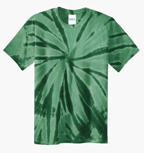 Port & Co Youth Tie-Dye Tee — view 4