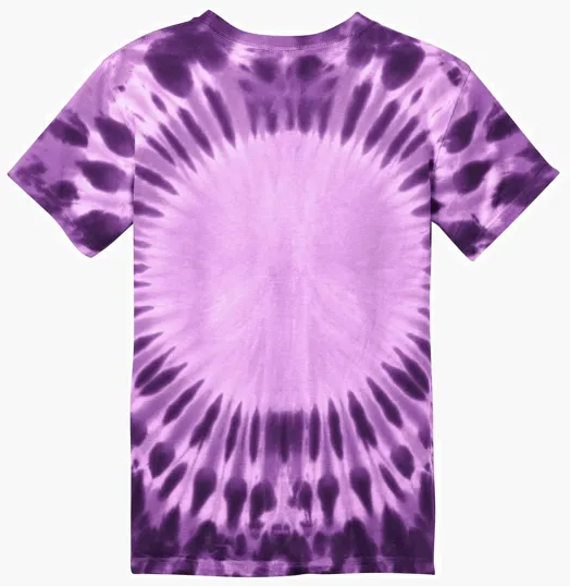 Port & Co Youth Window Tie-Dye Tee — view 5
