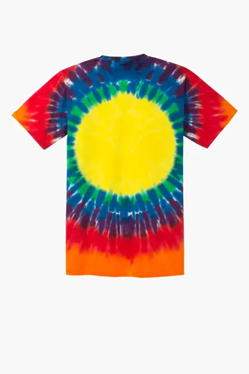 Port & Co Youth Window Tie-Dye Tee — view 6
