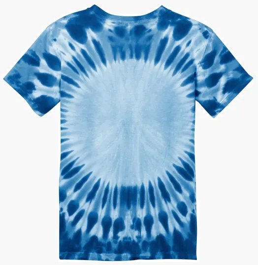 Port & Co Youth Window Tie-Dye Tee — view 7