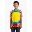 Port & Co Youth Window Tie-Dye Tee