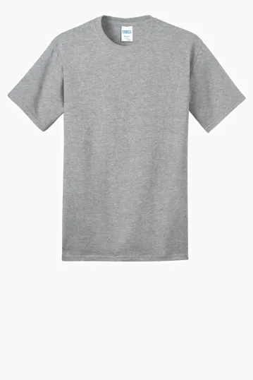 Port & Co Ring Spun Cotton Tee — view 3