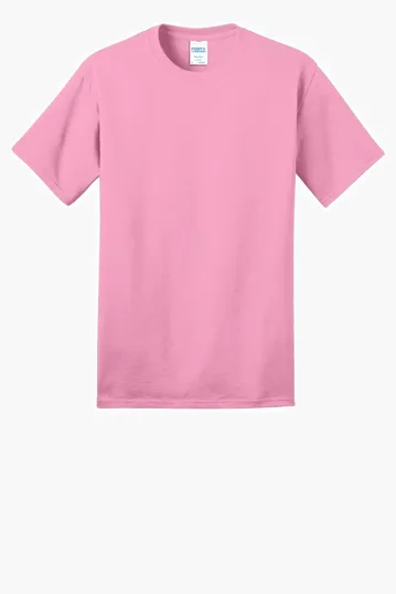 Port & Co Ring Spun Cotton Tee — view 4