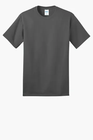 Port & Co Ring Spun Cotton Tee — view 6