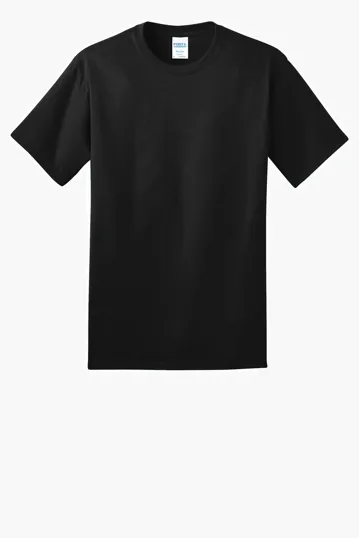 Port & Co Ring Spun Cotton Tee — view 9