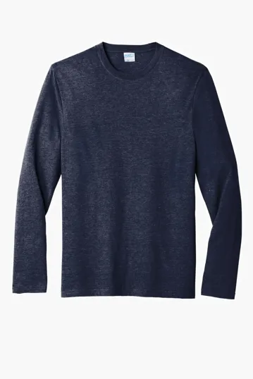 Port & Co Tri-Blend Long Sleeve Tee — view 10