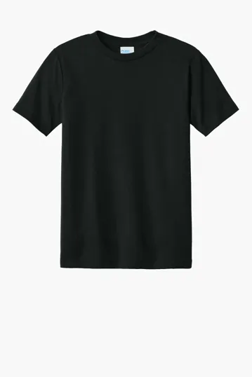 Port & Co Youth CVC Tee — view 5