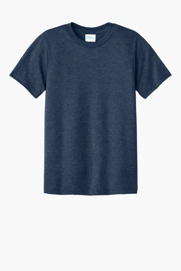 Port & Co Youth CVC Tee — view 9