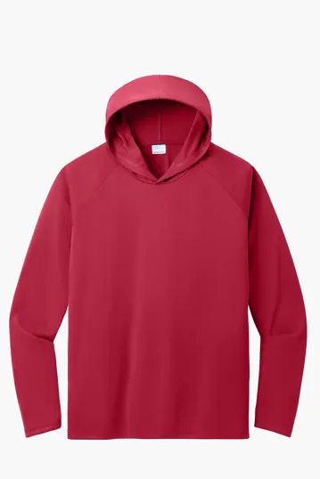 Port & Co Performance Pullover Hooded Tee — view 5