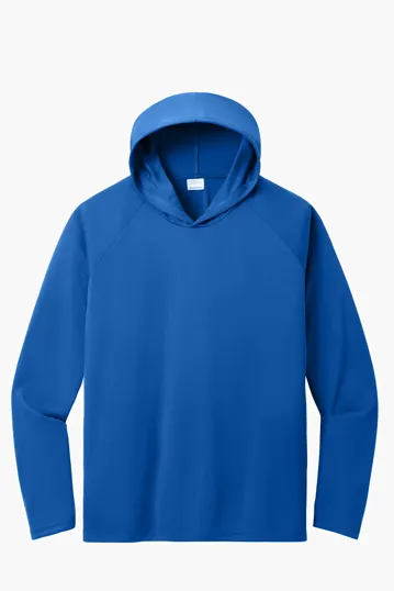 Port & Co Performance Pullover Hooded Tee — view 8