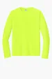 Port & Co Long Sleeve Performance Tee — view 10