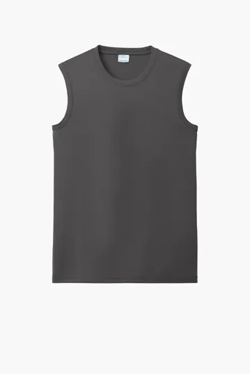 Port & Co Performance Sleeveless Tee — view 2
