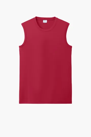 Port & Co Performance Sleeveless Tee — view 4