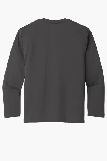 Port & Co Youth Long Sleeve Performance Tee — view 9