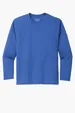 Port & Co Youth Long Sleeve Performance Tee — view 6