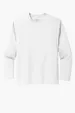 Port & Co Youth Long Sleeve Performance Tee — view 8