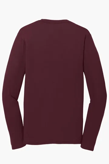 Port & Co Long Sleeve Performance Blend Tee — view 17