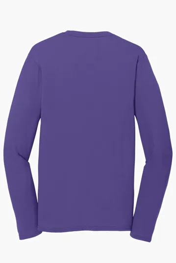 Port & Co Long Sleeve Performance Blend Tee — view 26