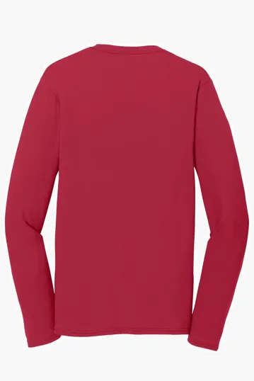 Port & Co Long Sleeve Performance Blend Tee — view 27