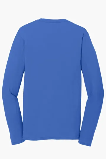 Port & Co Long Sleeve Performance Blend Tee — view 28