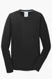 Port & Co Long Sleeve Performance Blend Tee — view 8