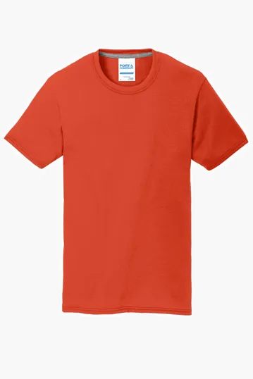 Port & Co Youth Performance Blend Tee — view 6