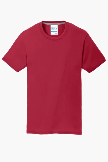 Port & Co Youth Performance Blend Tee — view 7