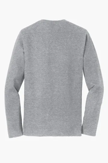 Port & Co Long Sleeve Fan Favorite Tee — view 19
