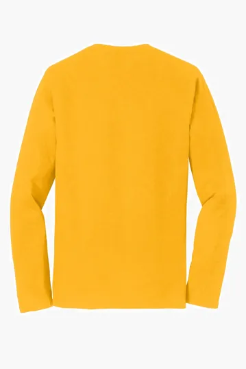 Port & Co Long Sleeve Fan Favorite Tee — view 22