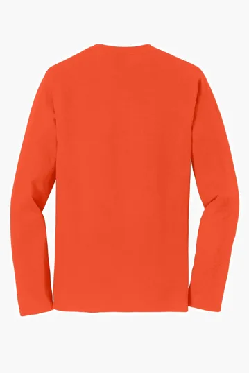 Port & Co Long Sleeve Fan Favorite Tee — view 30