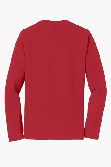 Port & Co Long Sleeve Fan Favorite Tee — view 31