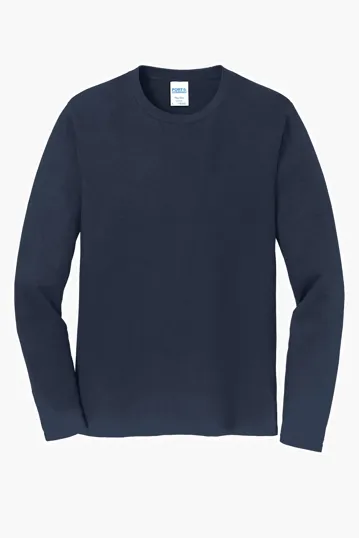 Port & Co Long Sleeve Fan Favorite Tee — view 9