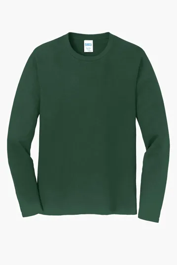 Port & Co Long Sleeve Fan Favorite Tee — view 11