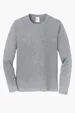 Port & Co Long Sleeve Fan Favorite Tee — view 2