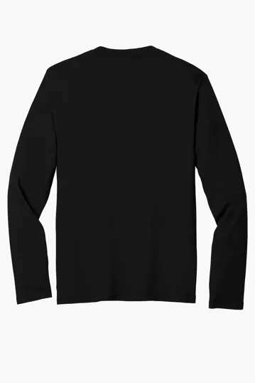 Port & Co Long Sleeve Fan Favorite Blend Tee — view 12