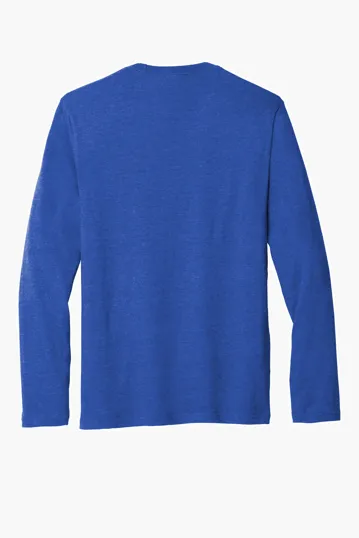 Port & Co Long Sleeve Fan Favorite Blend Tee — view 14