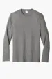 Port & Co Long Sleeve Fan Favorite Blend Tee — view 4