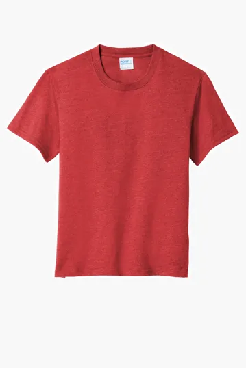 Port & Co Youth Fan Favorite Blend Tee — view 3