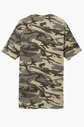 Port & Co Core Cotton Camo Tee — view 6
