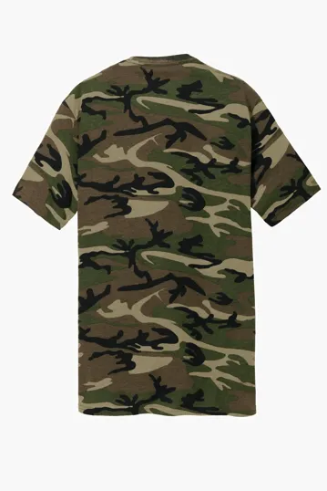 Port & Co Core Cotton Camo Tee — view 7