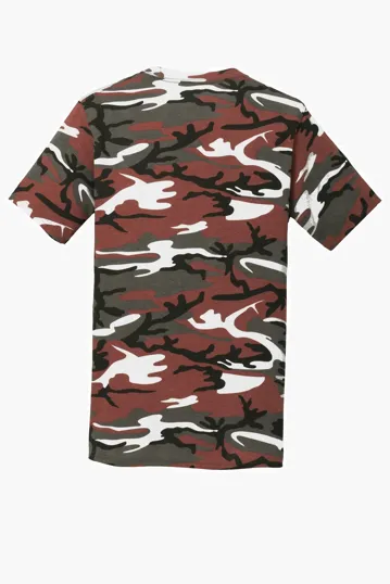 Port & Co Core Cotton Camo Tee — view 9