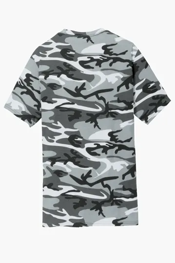 Port & Co Core Cotton Camo Tee — view 10