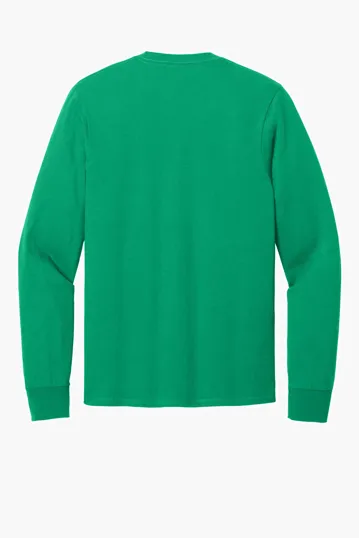 Port & Co Long Sleeve Core Cotton Tee — view 11