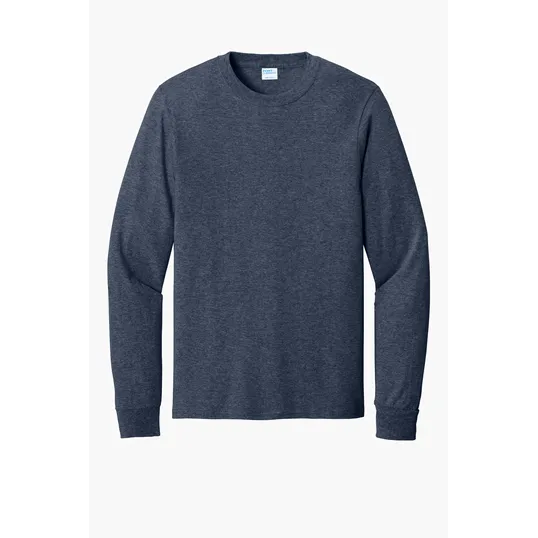 Port & Co Long Sleeve Core Cotton Tee — view 31