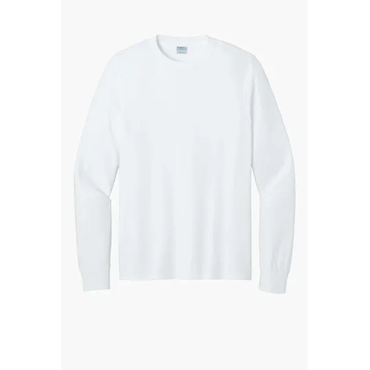Port & Co Long Sleeve Core Cotton Tee — view 39
